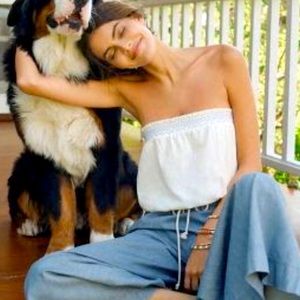 Anthropologie Strapless Top NWT